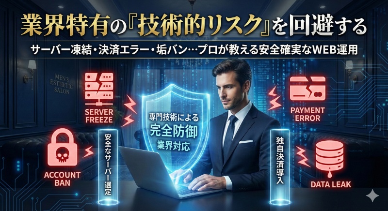 業界特有の「技術的リスク」を回避する